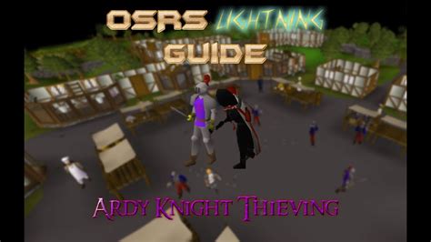 osrs blackjacking vs ardy knights.